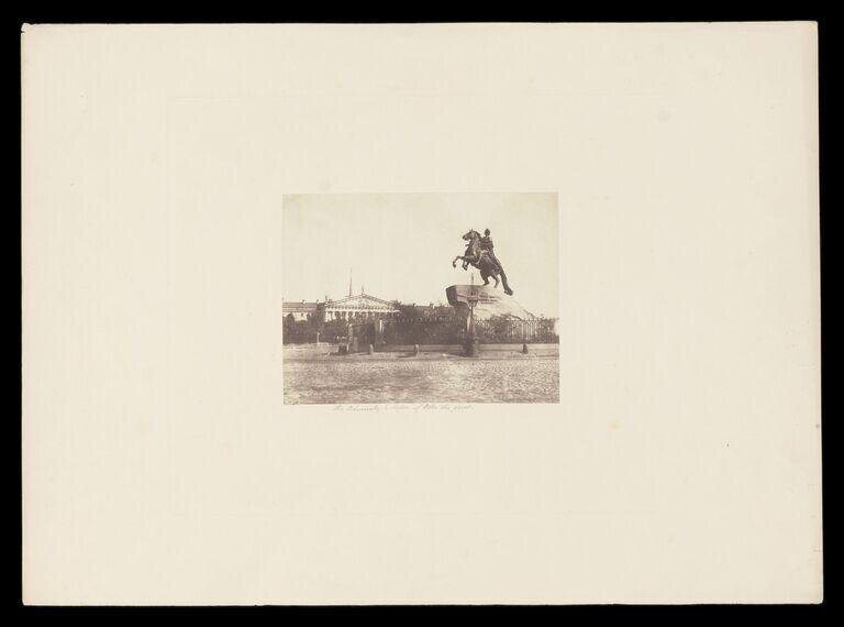 The Admiralty & statue of Peter the Great at the Victoria and Albert Museum