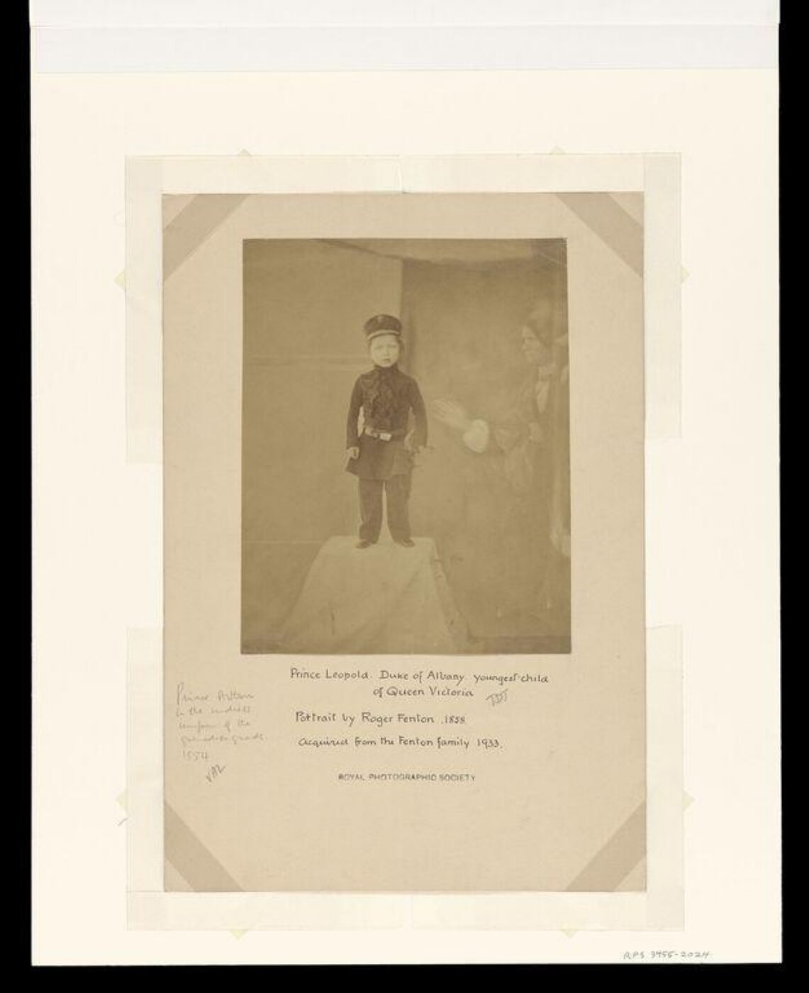 Fenton, Roger, Prince Arthur in the Undress Uniform of the Grenadiers