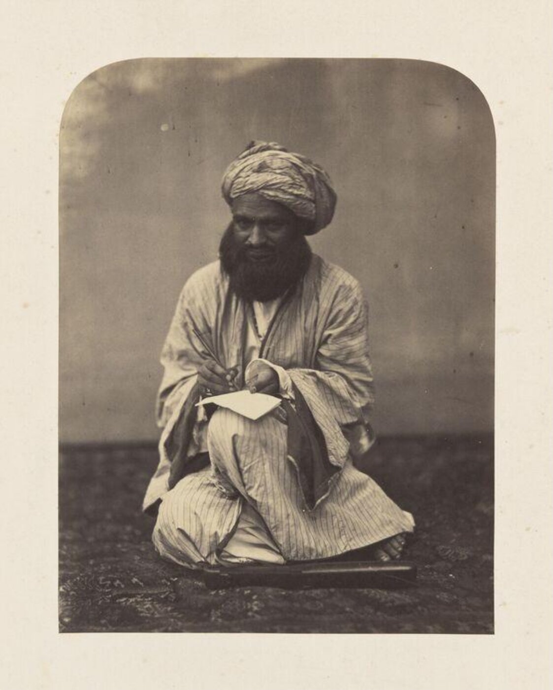 Fenton, Roger, Turkish Scribe
