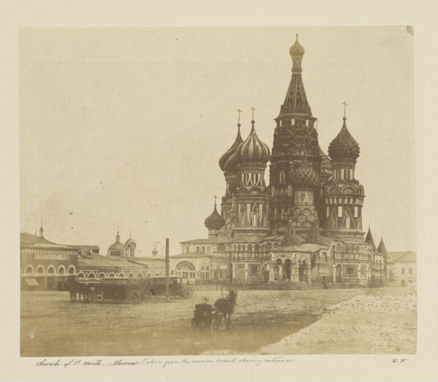 Fenton, Roger, Church of St. Vasili, Moscow