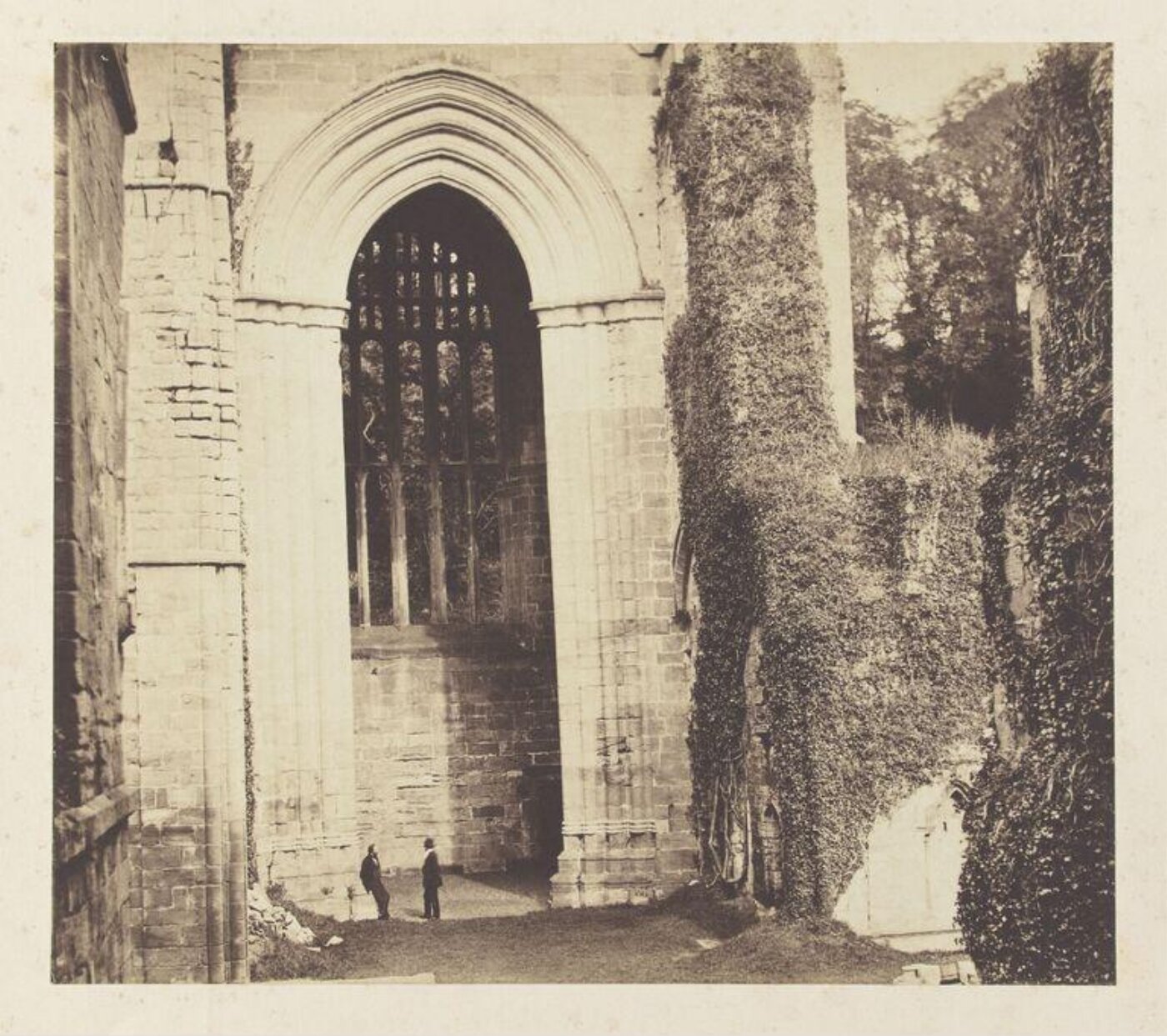 Fenton, Roger, Arch of the Great Tower, Fountain's Abbey