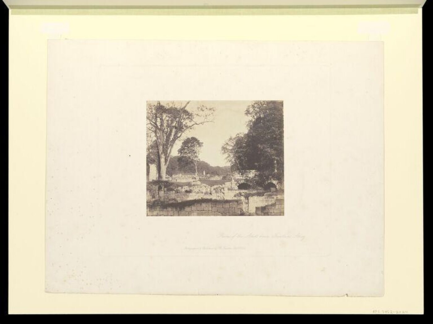 Fenton, Roger, Ruins of the Abbot's House, Fountain's Abbey
