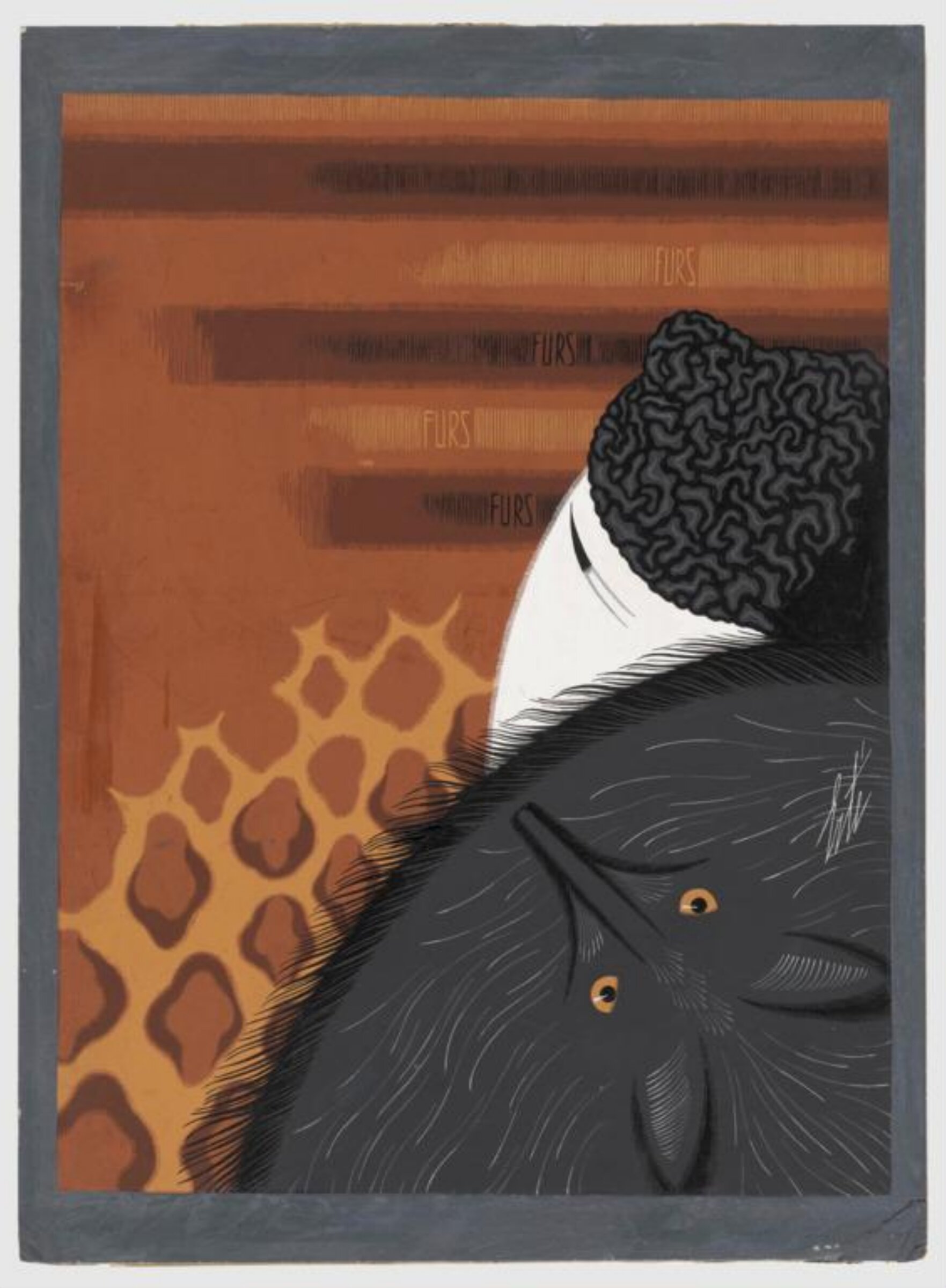 Drawing, Erté, 1935