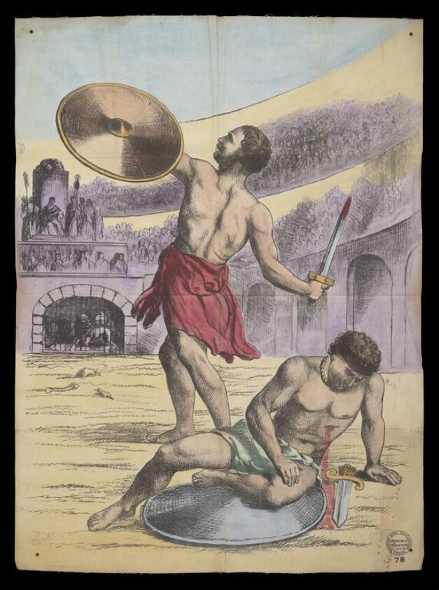 The Dying Gladiator (1850s) by Cheng Men