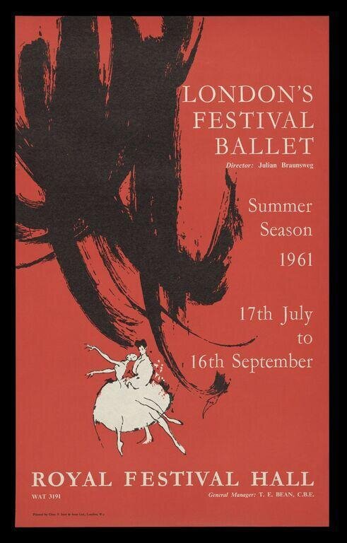 London Festival Ballet Summer Season 1961 by Unknown
