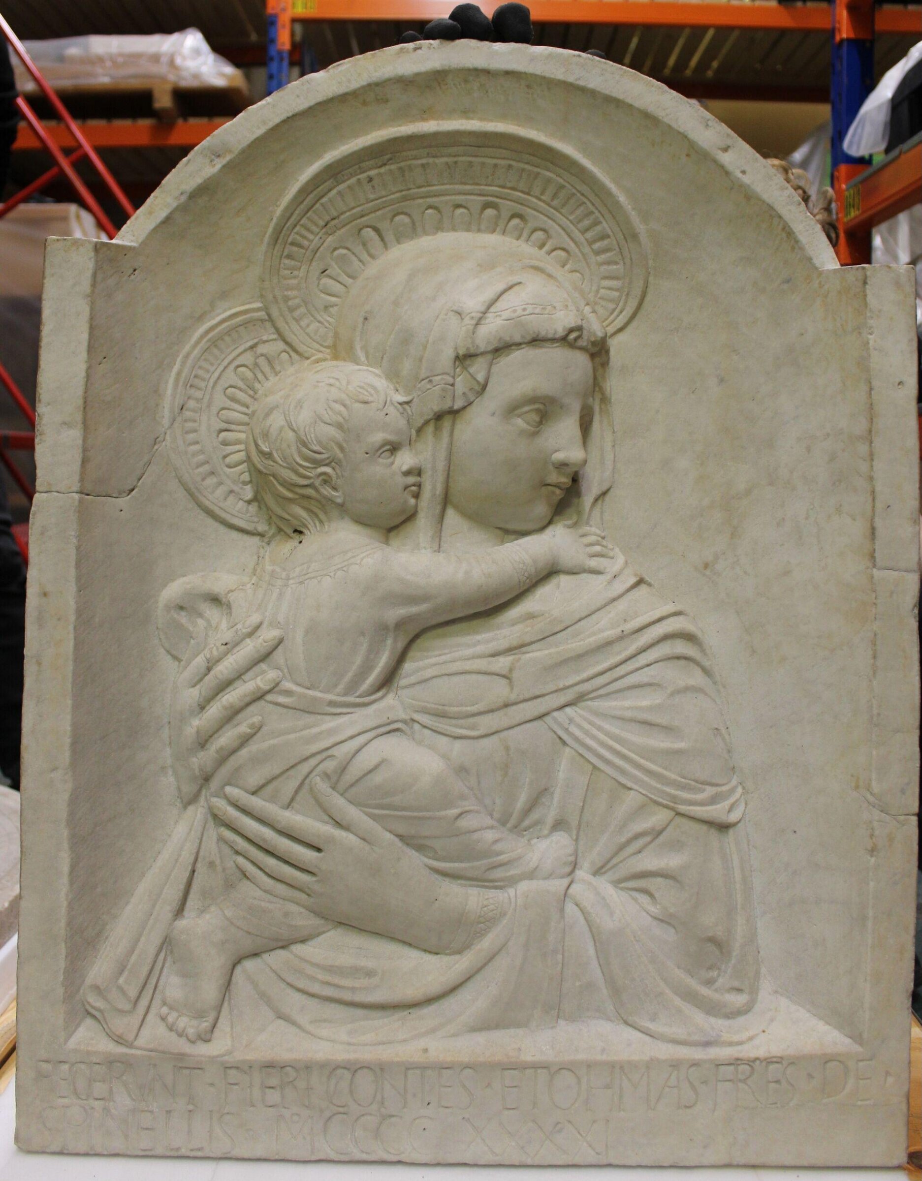 The Virgin and Child, Donatello, 1441