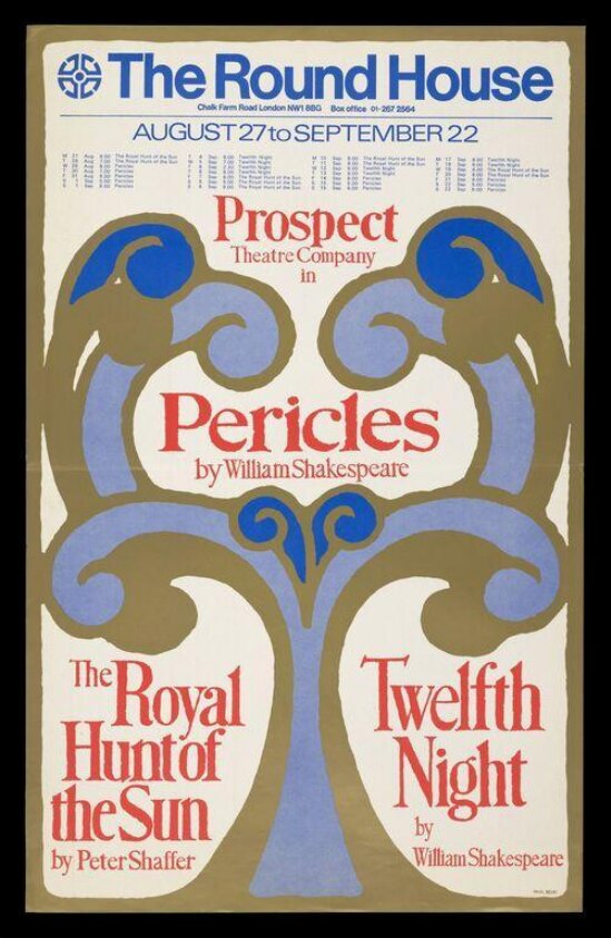 Pericles / The Royal Hunt of the Sun / Twelfth Night (1973) by Tobias Gabriel Beck