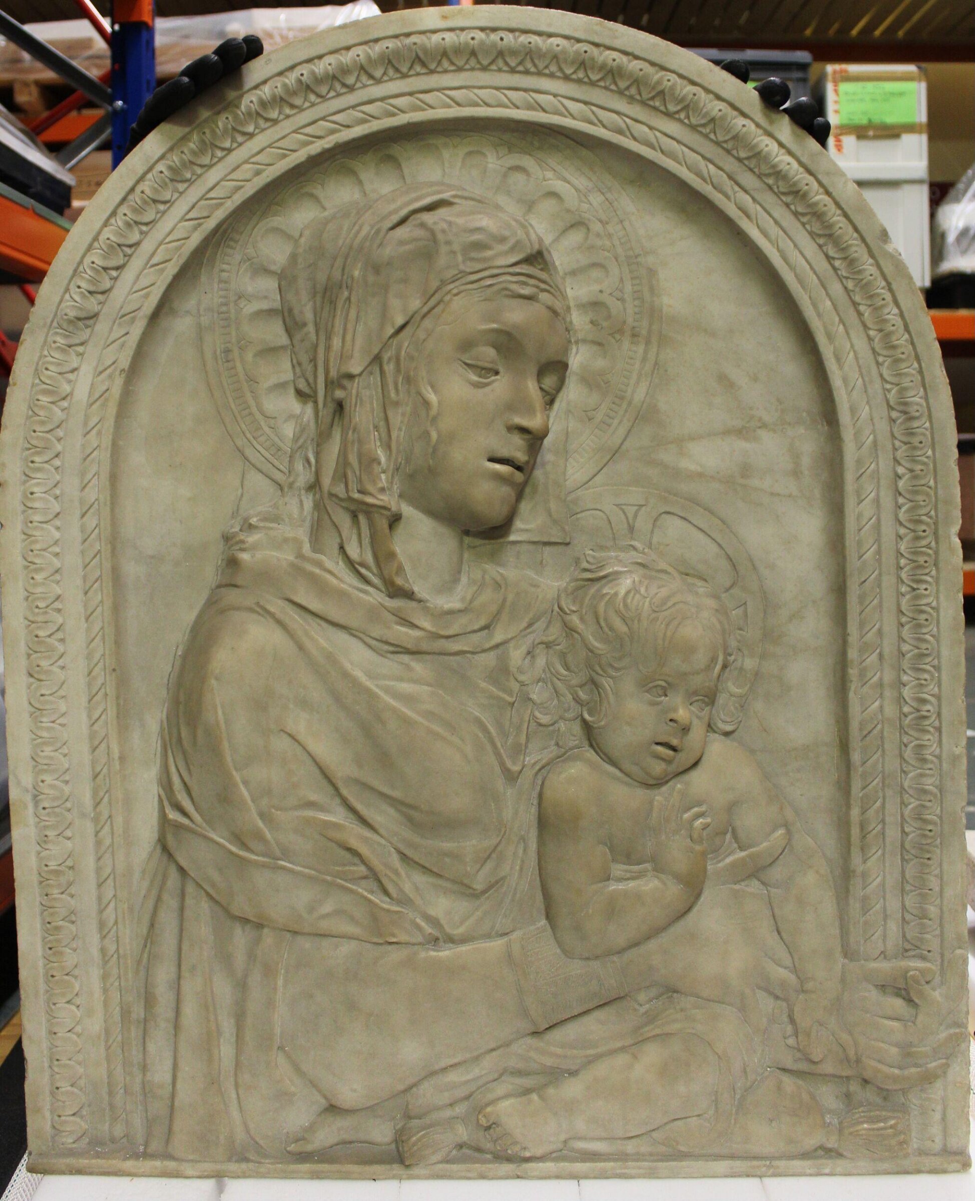 Virgin and Child, Donatello, fifteenth century