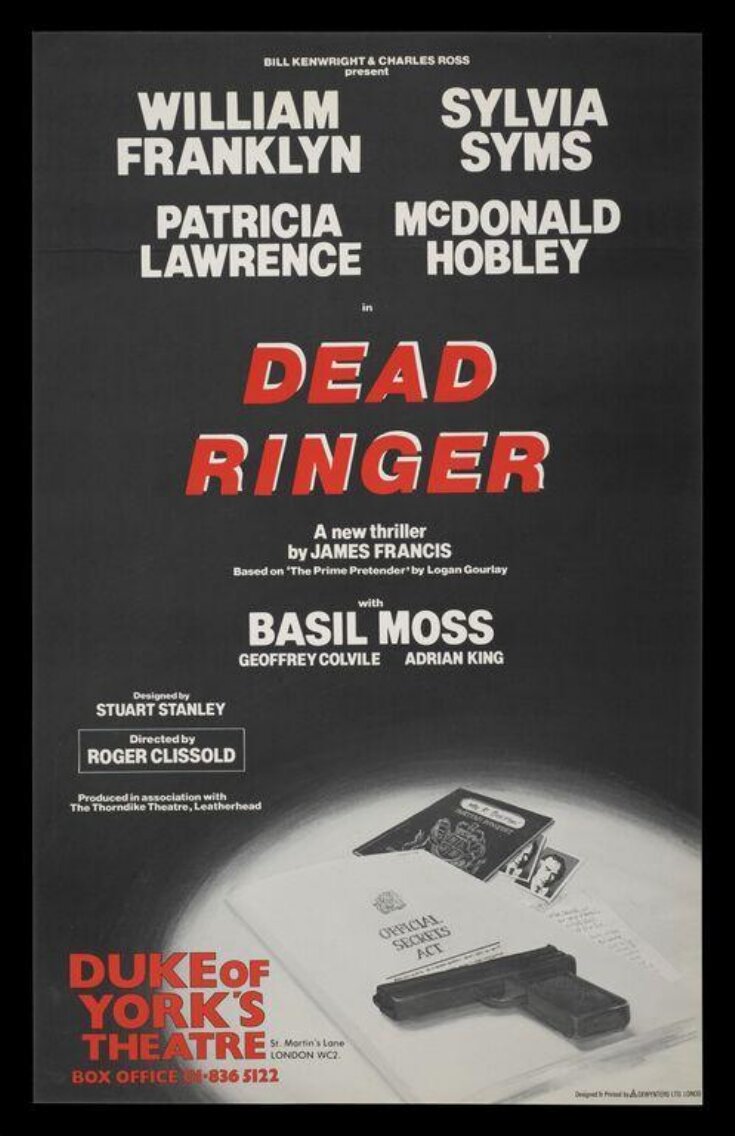 Dead Ringer Term Dead Ringer | V&A Explore The Collections