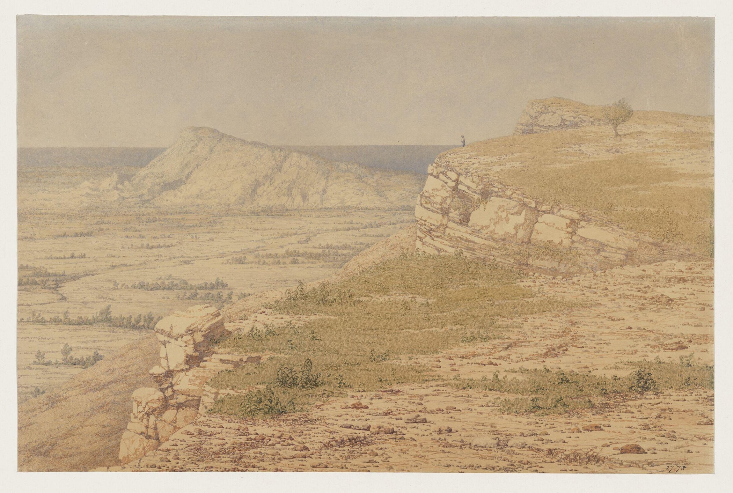 View of the Island of Rhodes, Richard Dadd, ca.1845