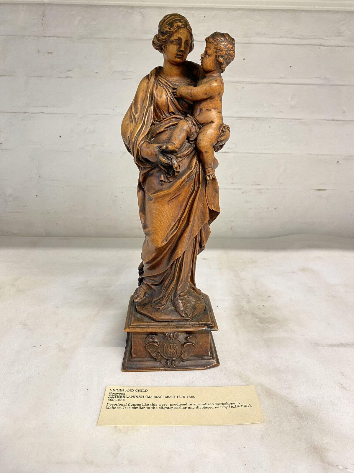 Virgin and Child, ca. 1670-1680