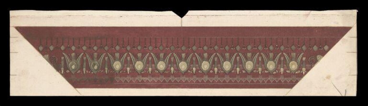 Theodore Roussel, Lotus pattern frame