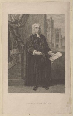  Forster collection MSS bound volume, a collection of manuscript material relating to Jonathan Swift