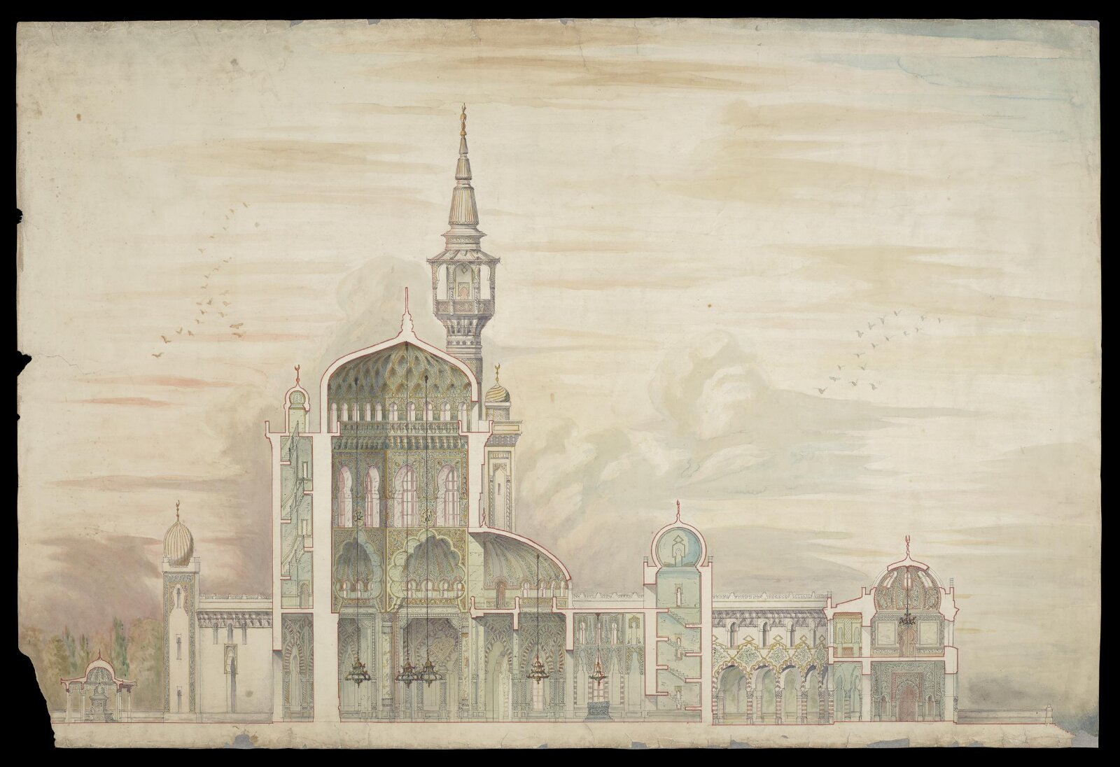 Drawing, Sopon Bezirdjian, 1850–1900