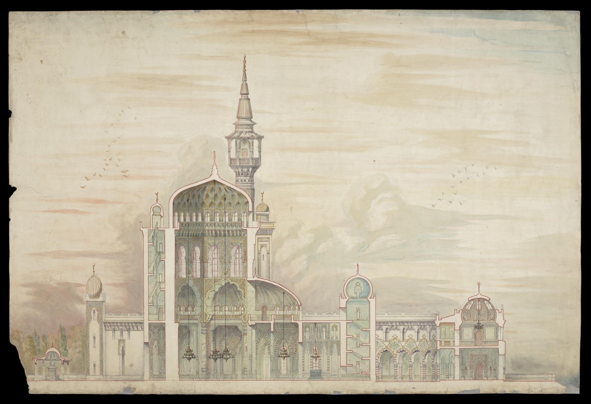 Drawing, Sopon Bezirdjian, 1850 to 1900