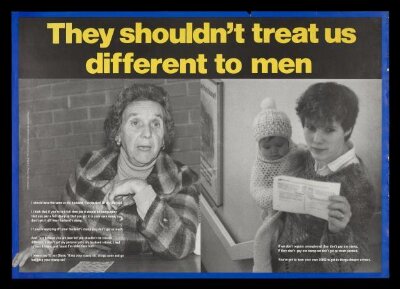 They shouldn't treat us different to men