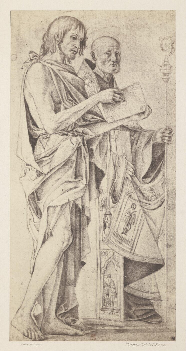 Fenton, Roger, Photograph of Bellini drawing