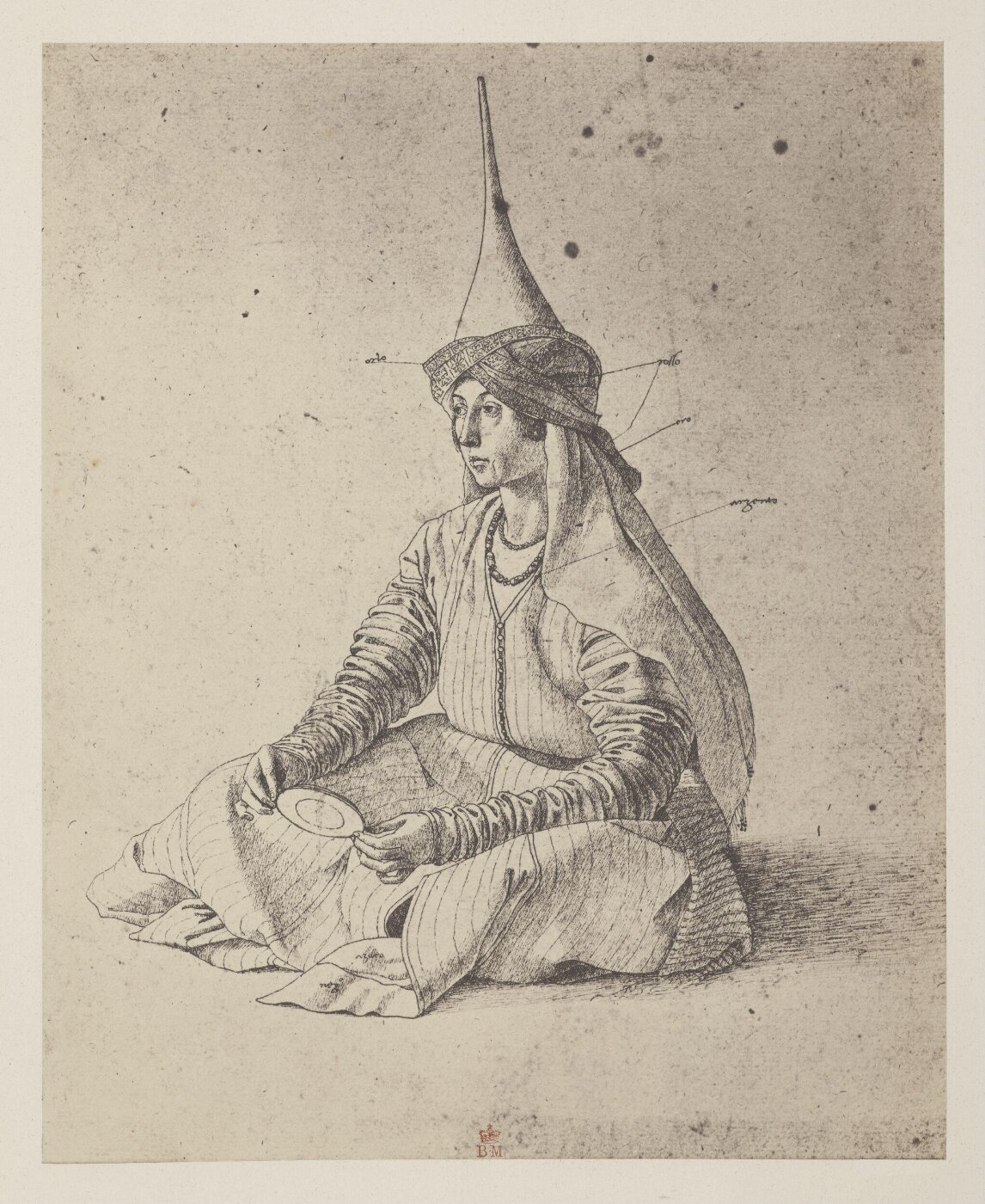 Fenton, Roger, Photograph of Bellini drawing