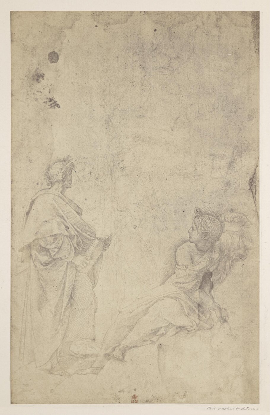 Fenton, Roger, Photograph of Raphael drawing