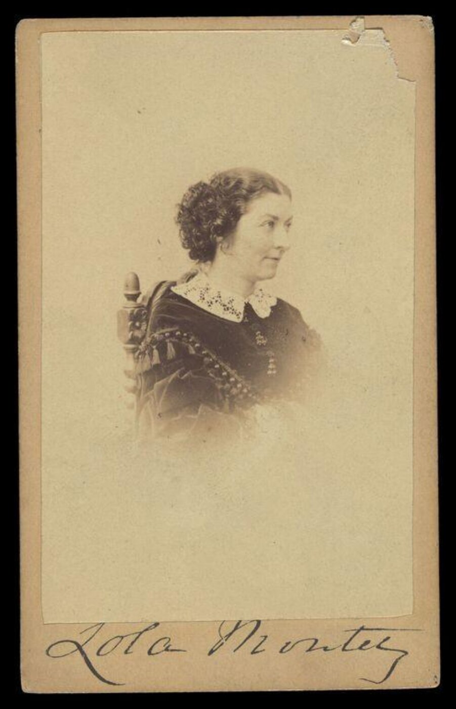 London Stereoscopic and Photographic Company, A portrait of 'Lola Montez'