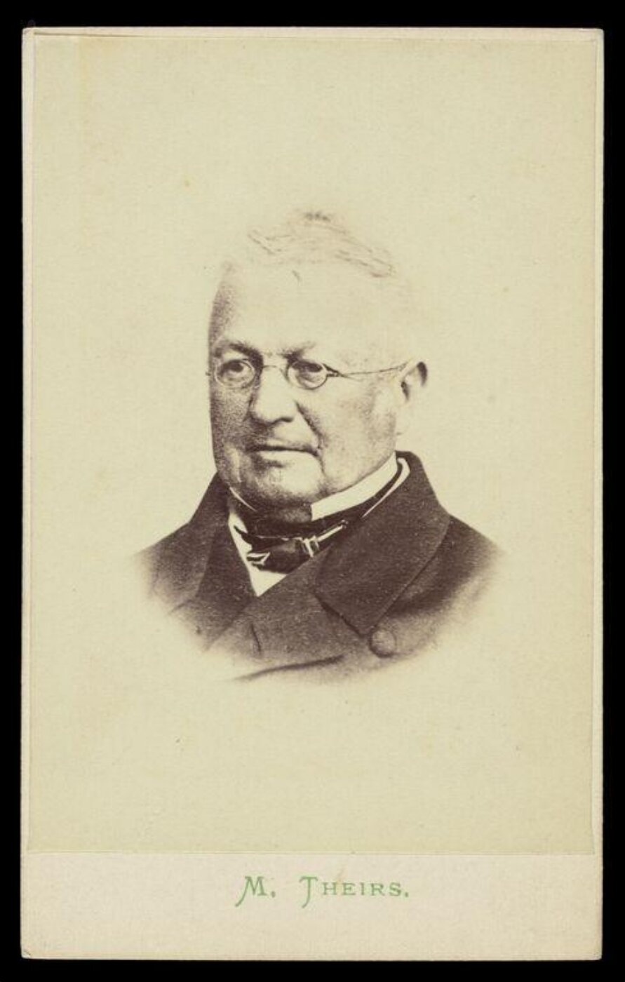 London Stereoscopic and Photographic Company, A portrait of 'M. Theirs'