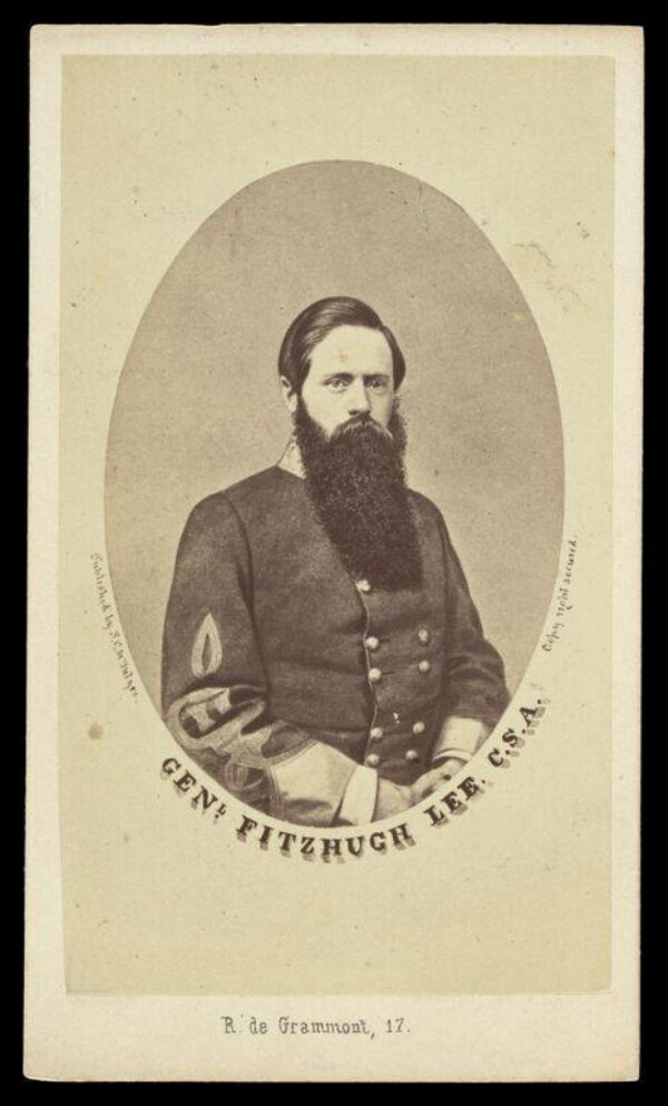 A portrait of 'General Fitzhugh Lee. C.S.A'