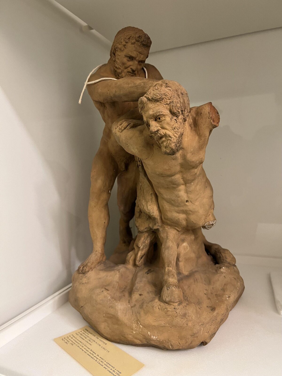 Hercules and the Centaur, Giovanni Caccini, first half of 16th century