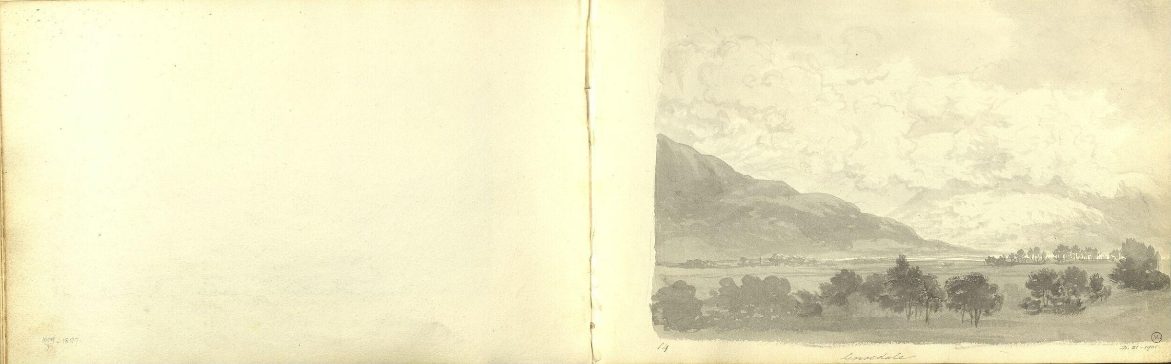 Grisedale, John Glover, 1800-1849