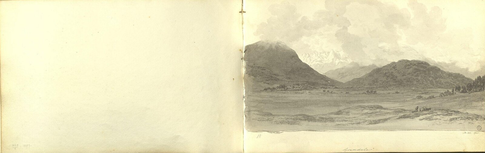 Grisedale, John Glover, 1800-1849