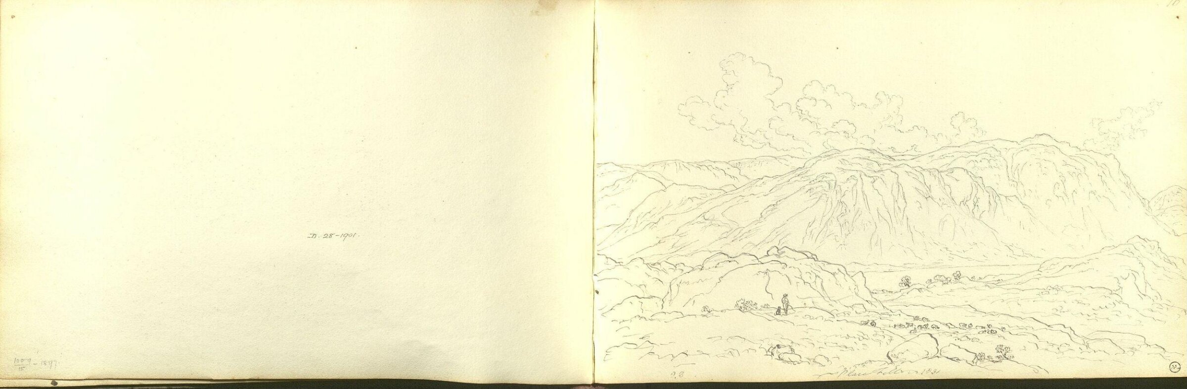 Place Fell, 1831, John Glover, 1831