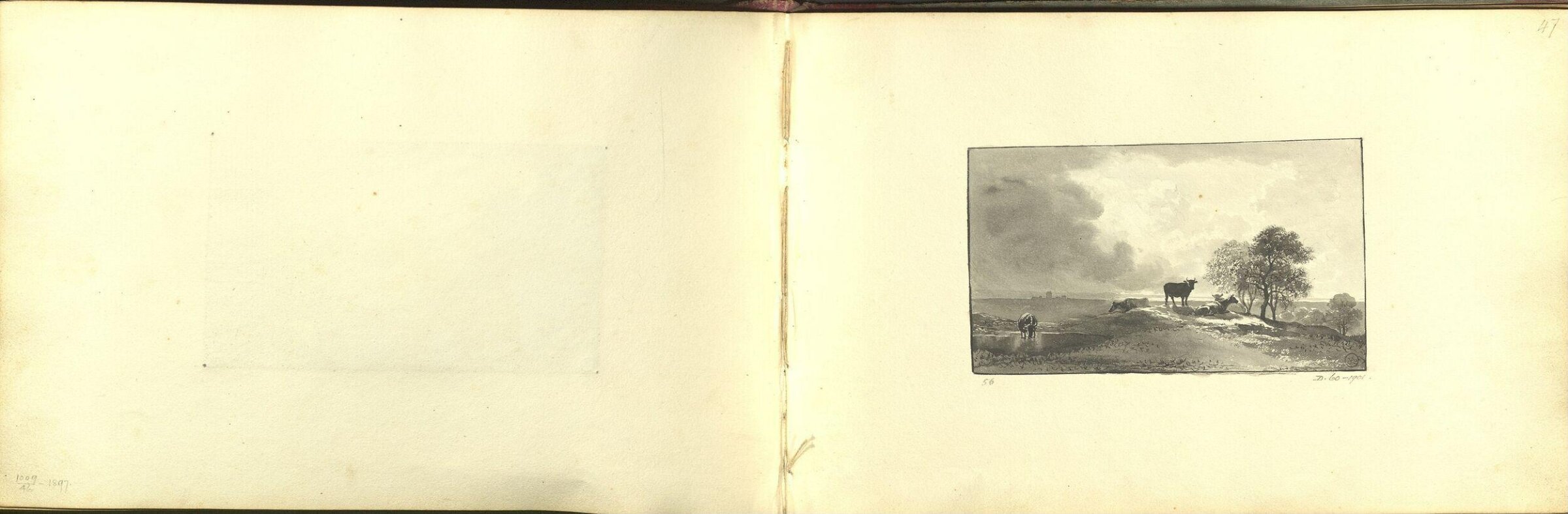 Drawing, John Glover, ca.1824