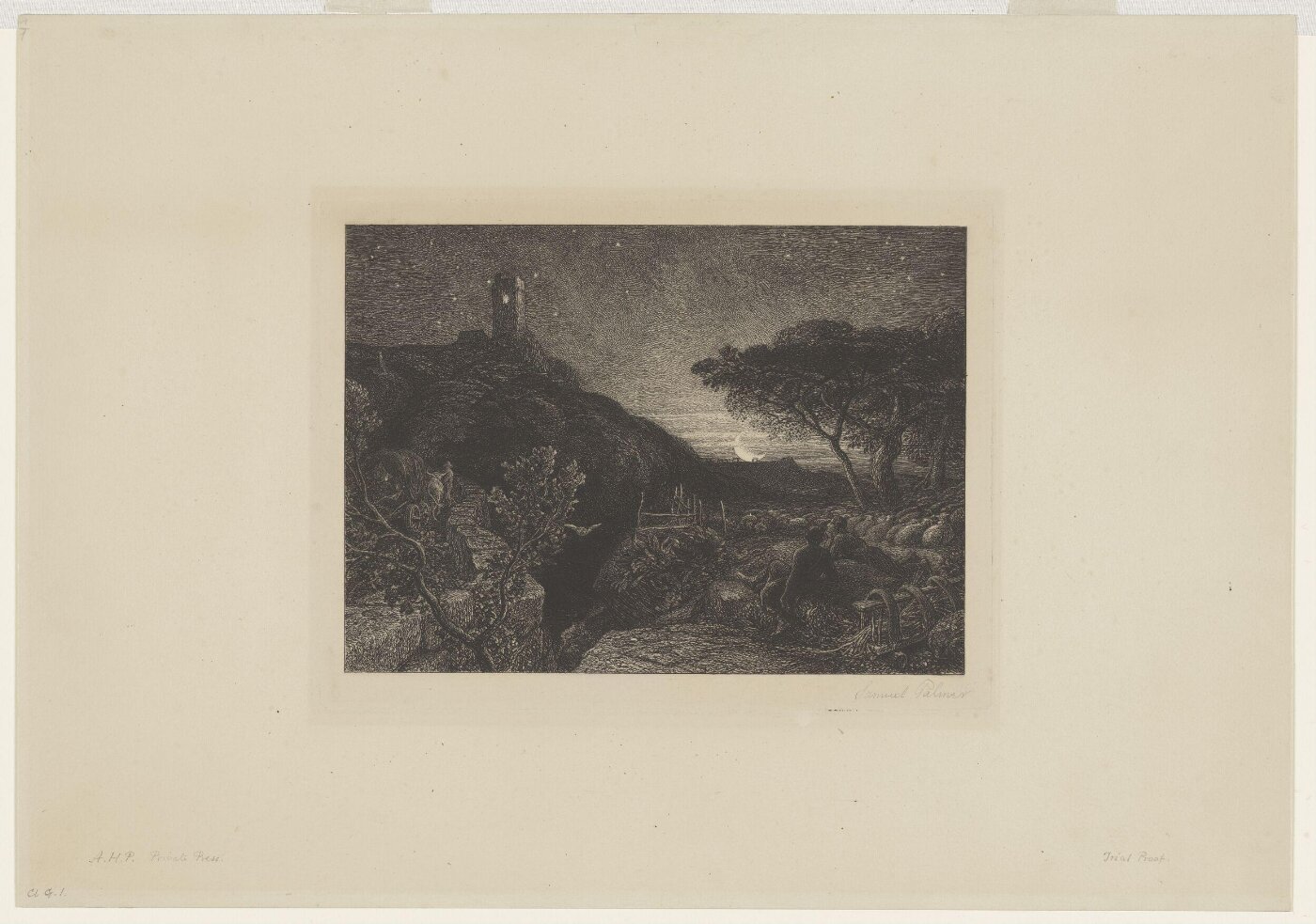 Samuel Palmer, The Lonely Tower