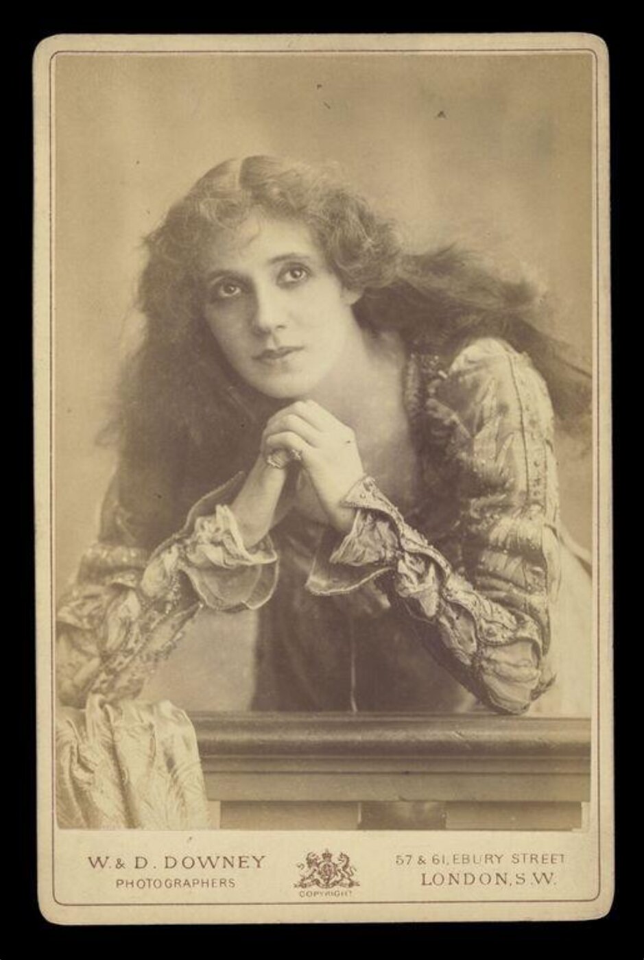W. & D. Downey, Portrait of Mrs Patrick Campbell as Juliet
