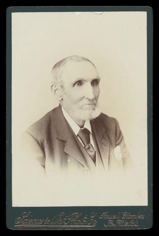 Portrait of an elderly man