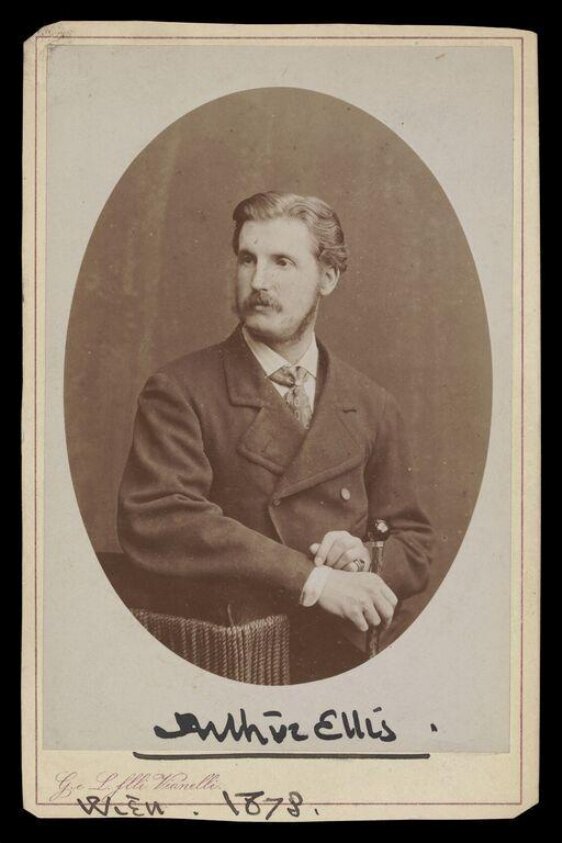 Portrait of ? Ellis (1878) by Achille Vianelli
