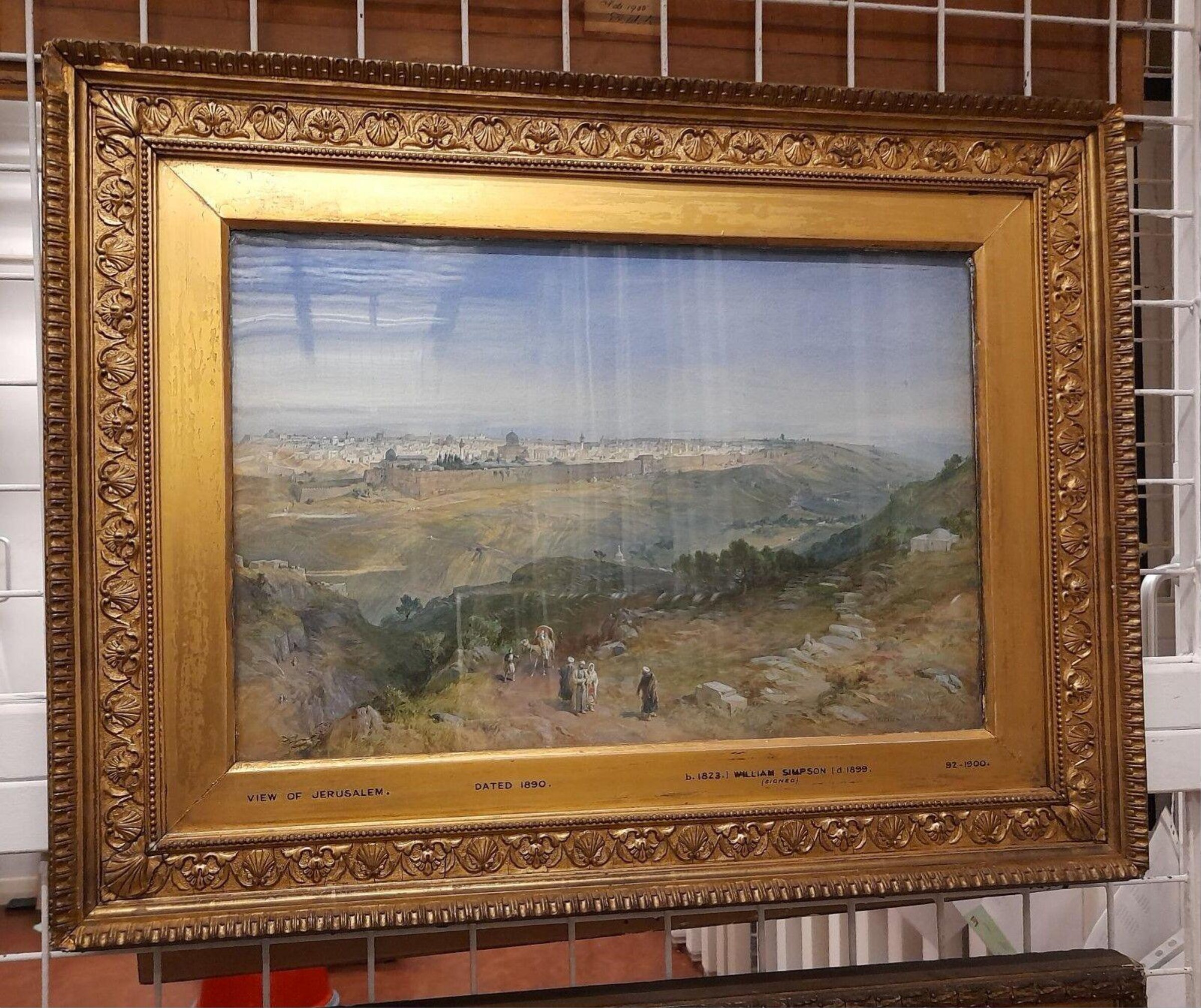 Jerusalem, William Simpson, 1890