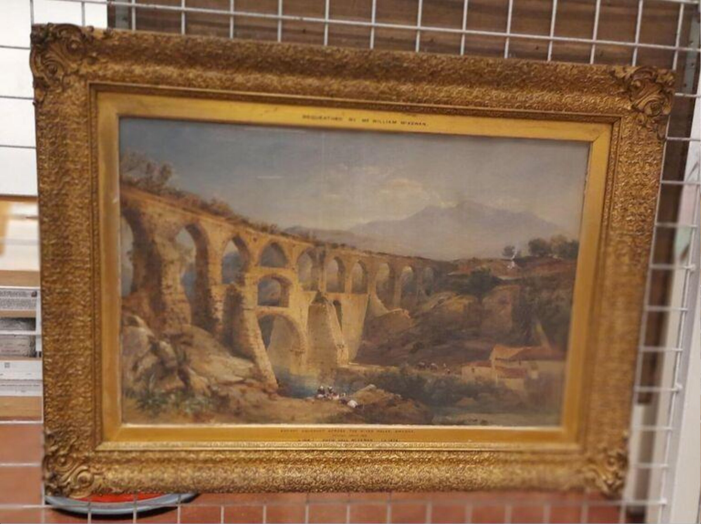Ancient Aqueduct across the River Meles, Smyrna, David Hall NWS McKewan, c. 1859