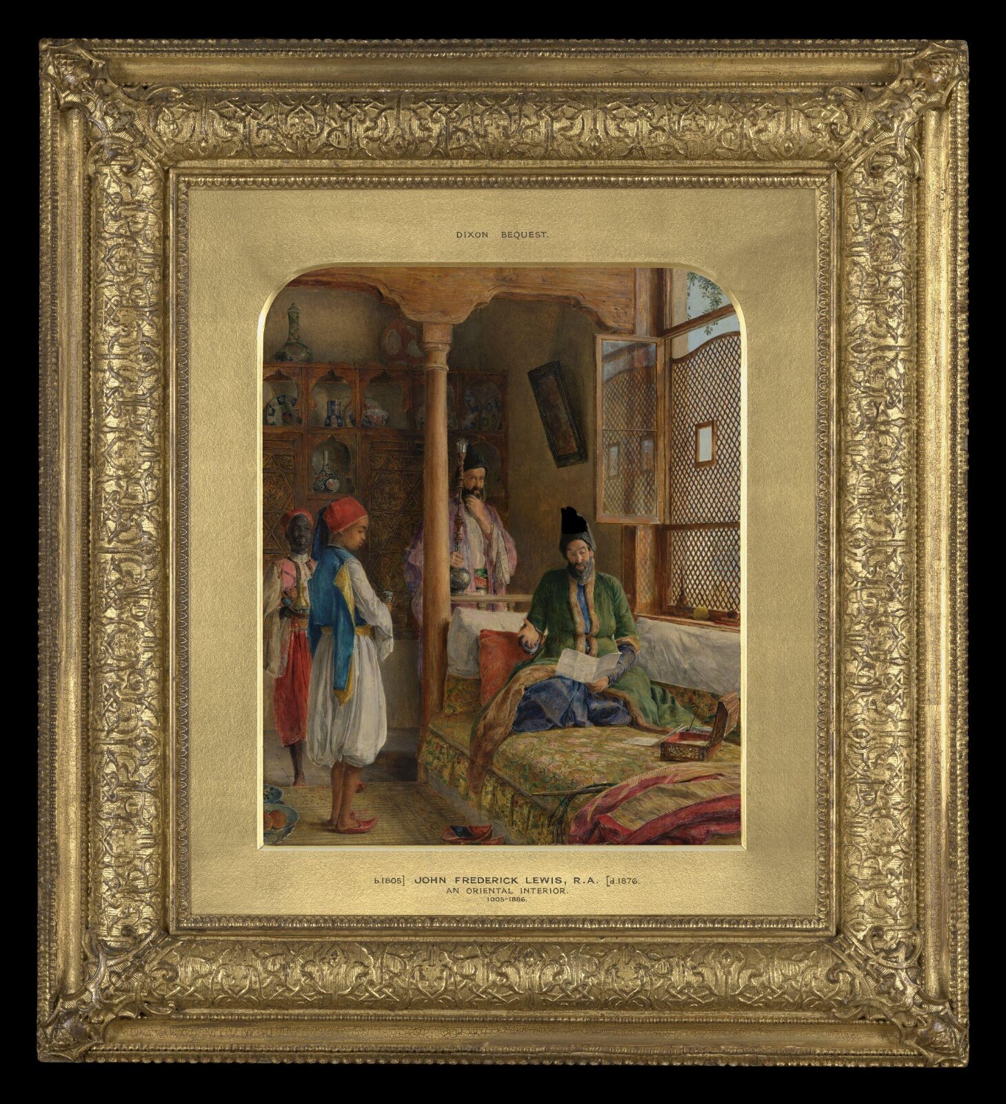 An Oriental Interior, John Frederick Lewis, 1863