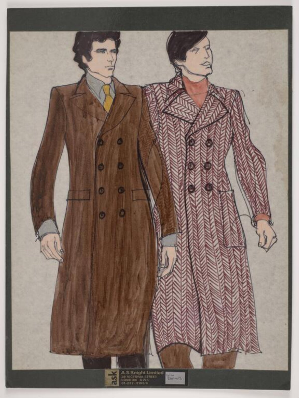 drawing, Colin Barnes, 1980s- early 1990s