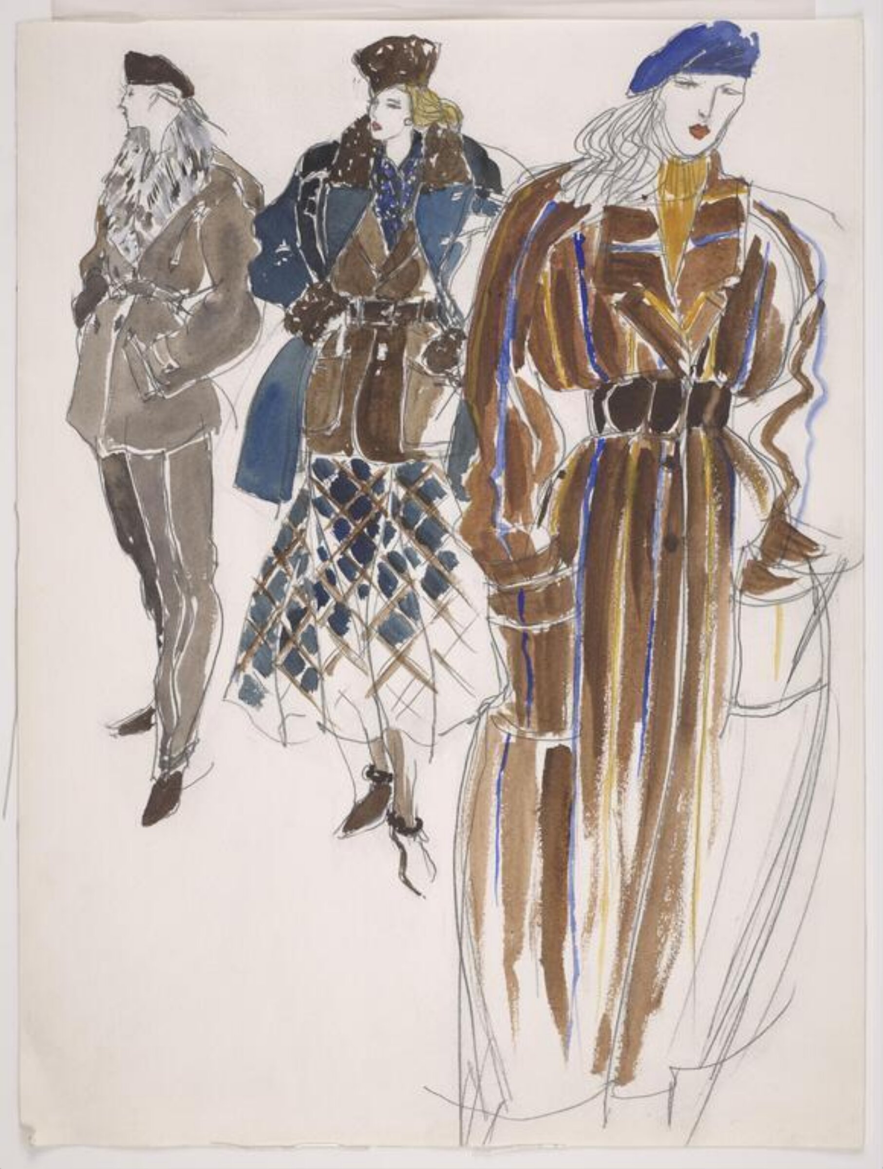 drawing, Colin Barnes, 1980s- early 1990s