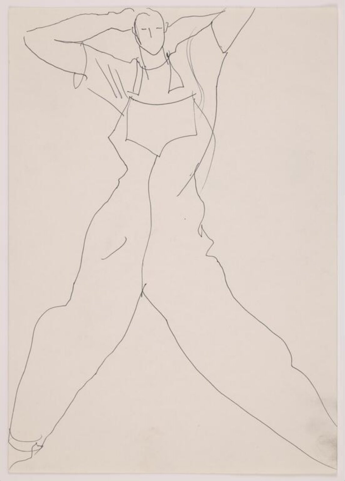 drawing, Colin Barnes, 1980s- early 1990s