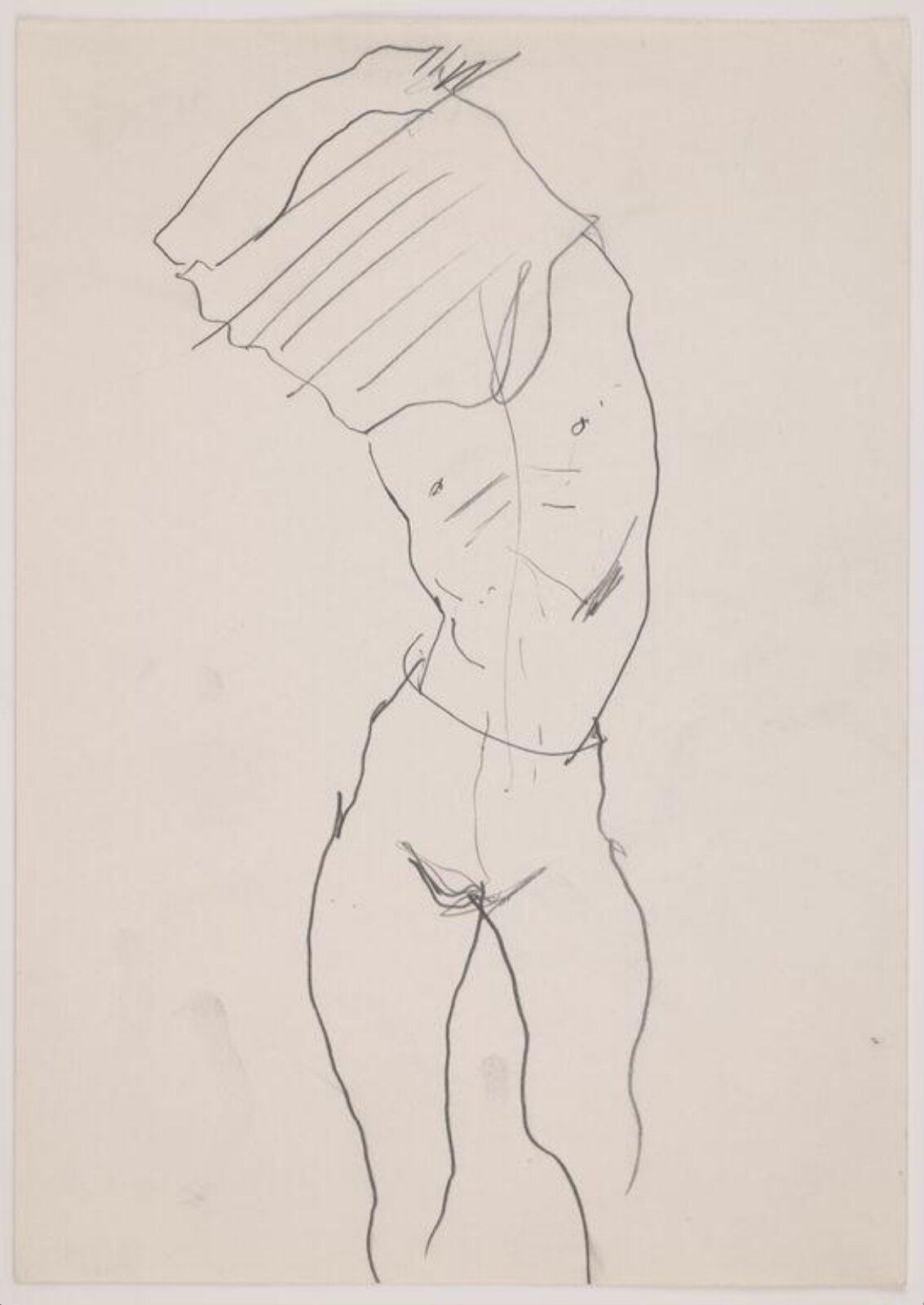 drawing, Colin Barnes, 1980s- early 1990s