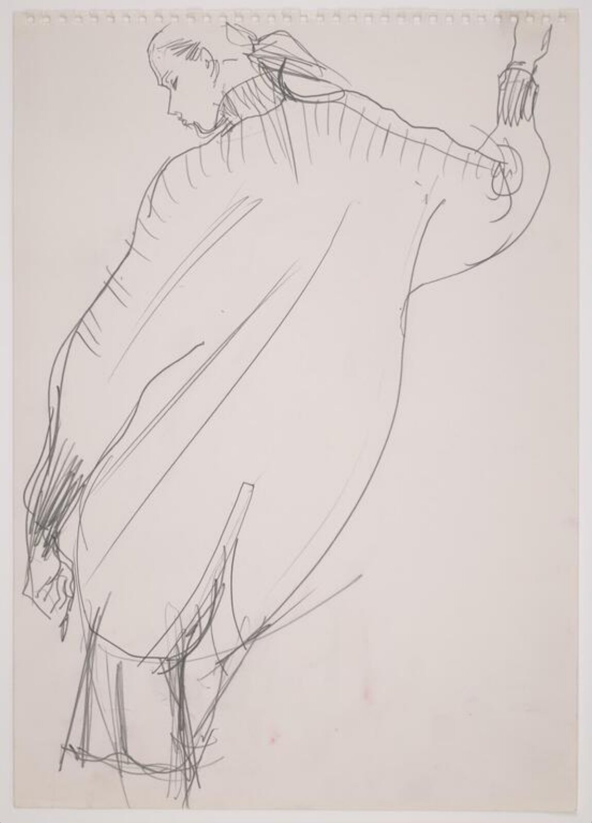 drawing, Colin Barnes, 1980s- early 1990s