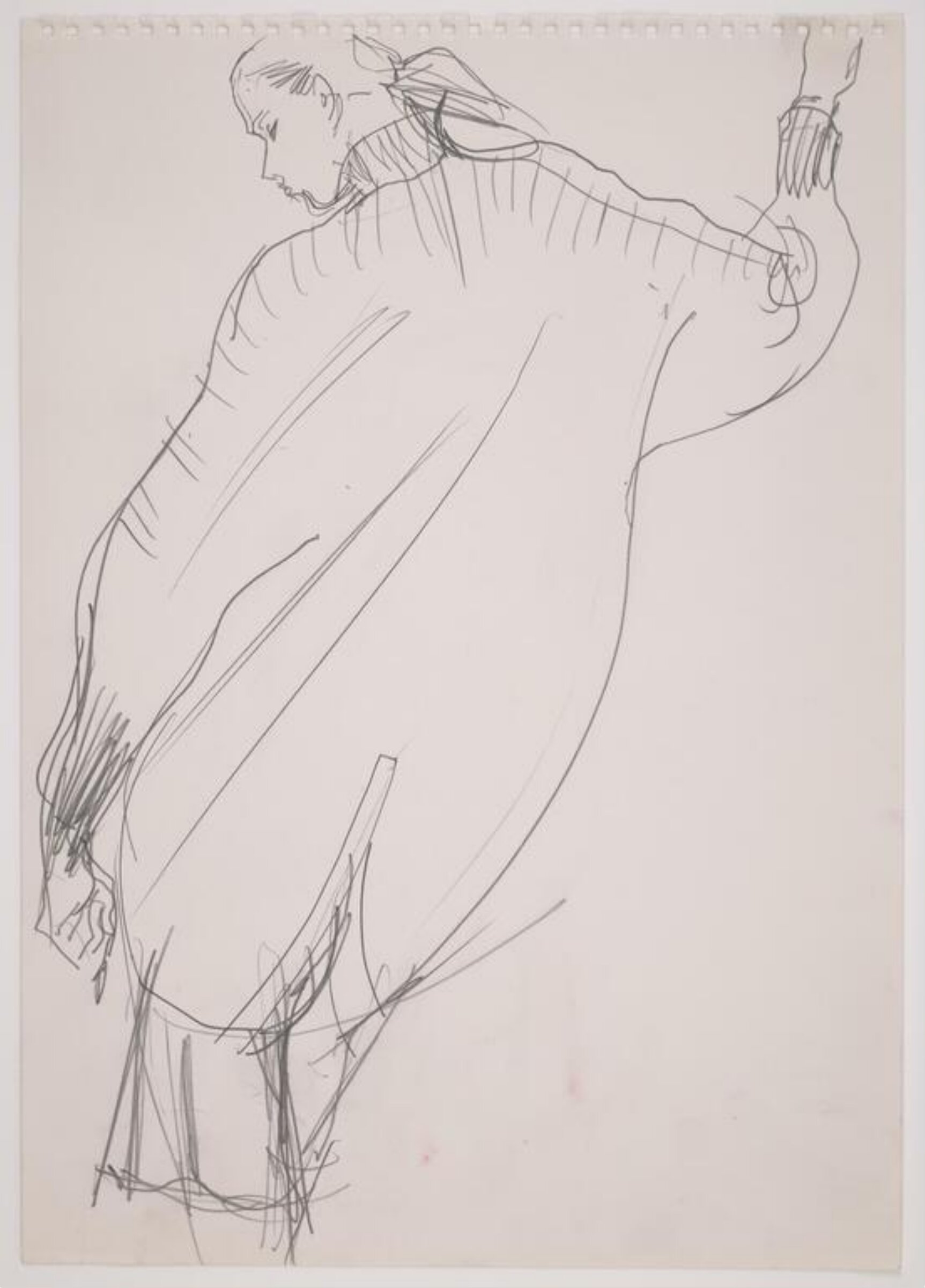 drawing, Colin Barnes, 1980s- early 1990s