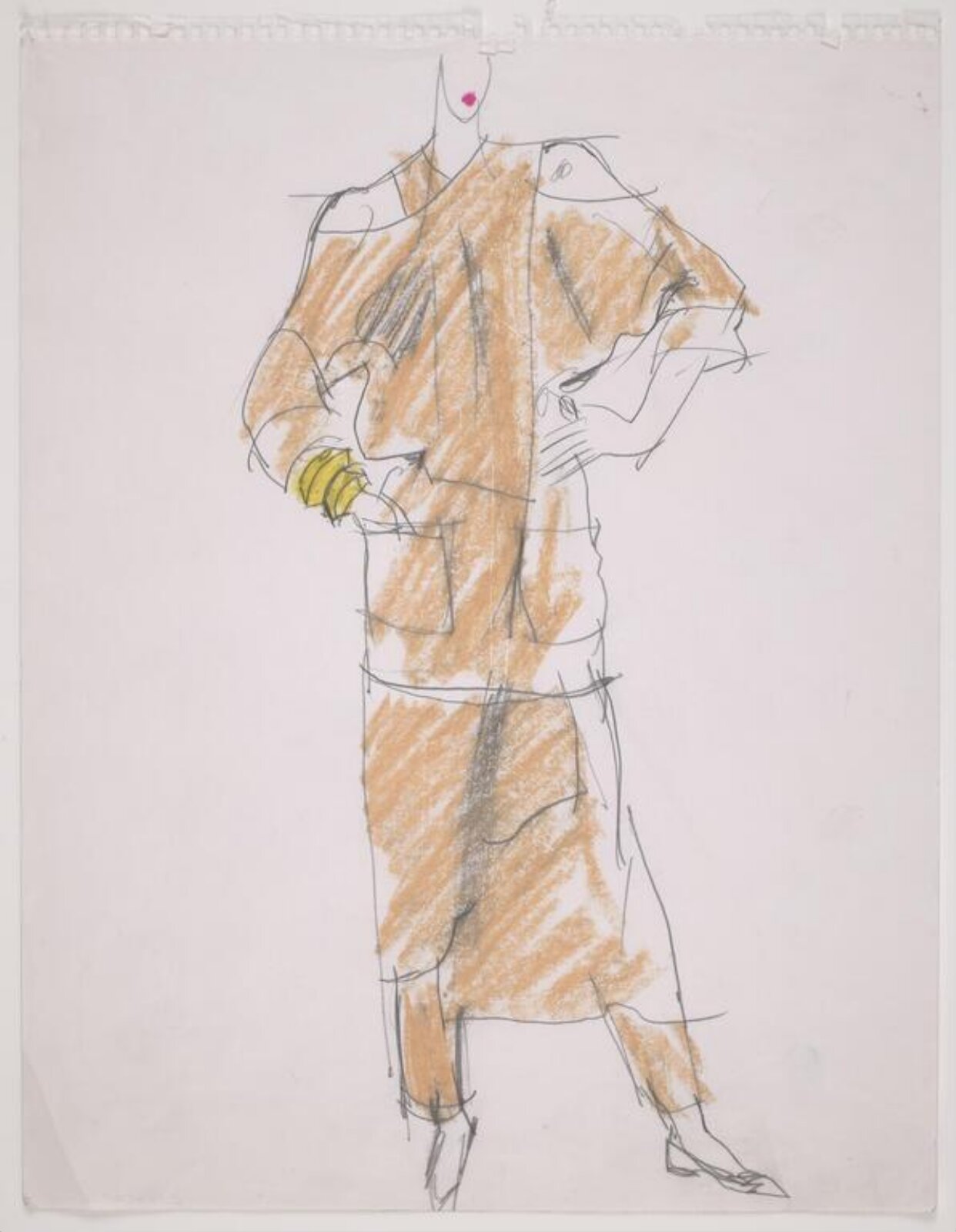 drawing, Colin Barnes, 1980s- early 1990s