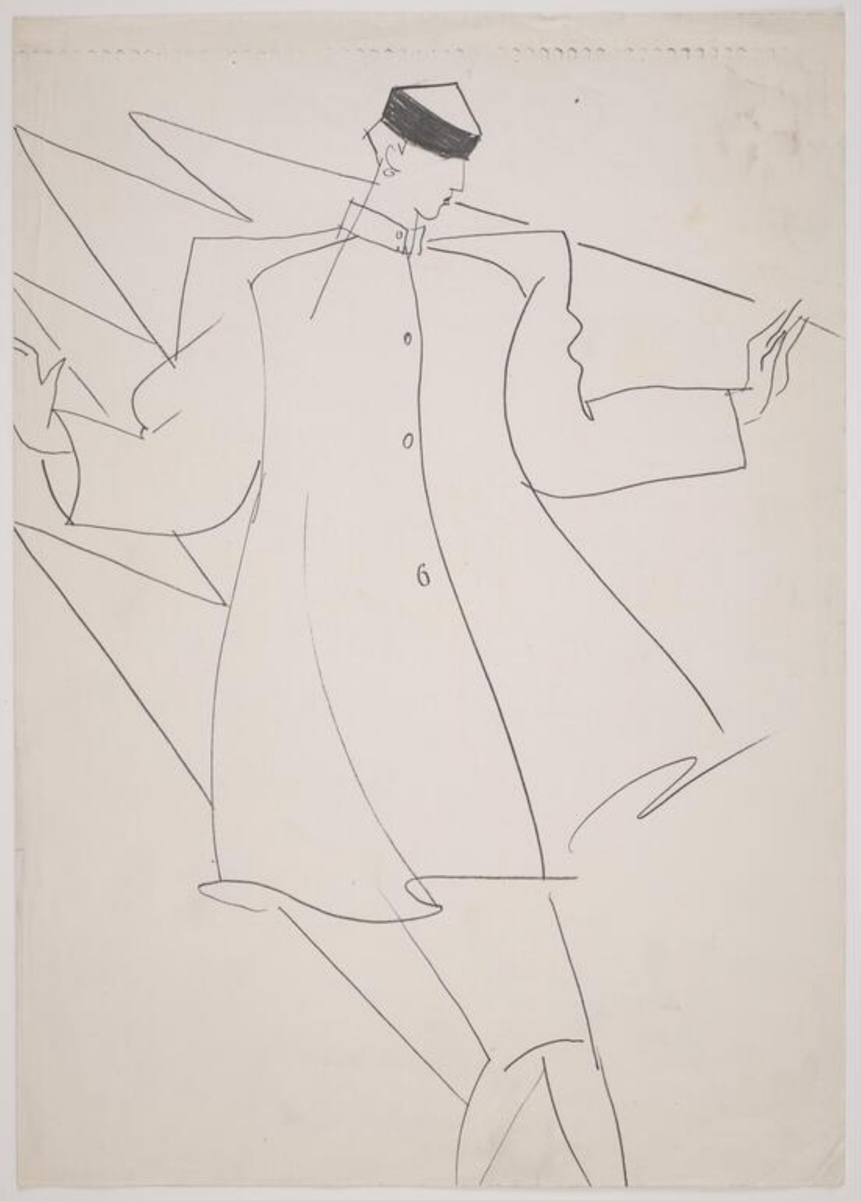 drawing, Colin Barnes, 1980s- early 1990s