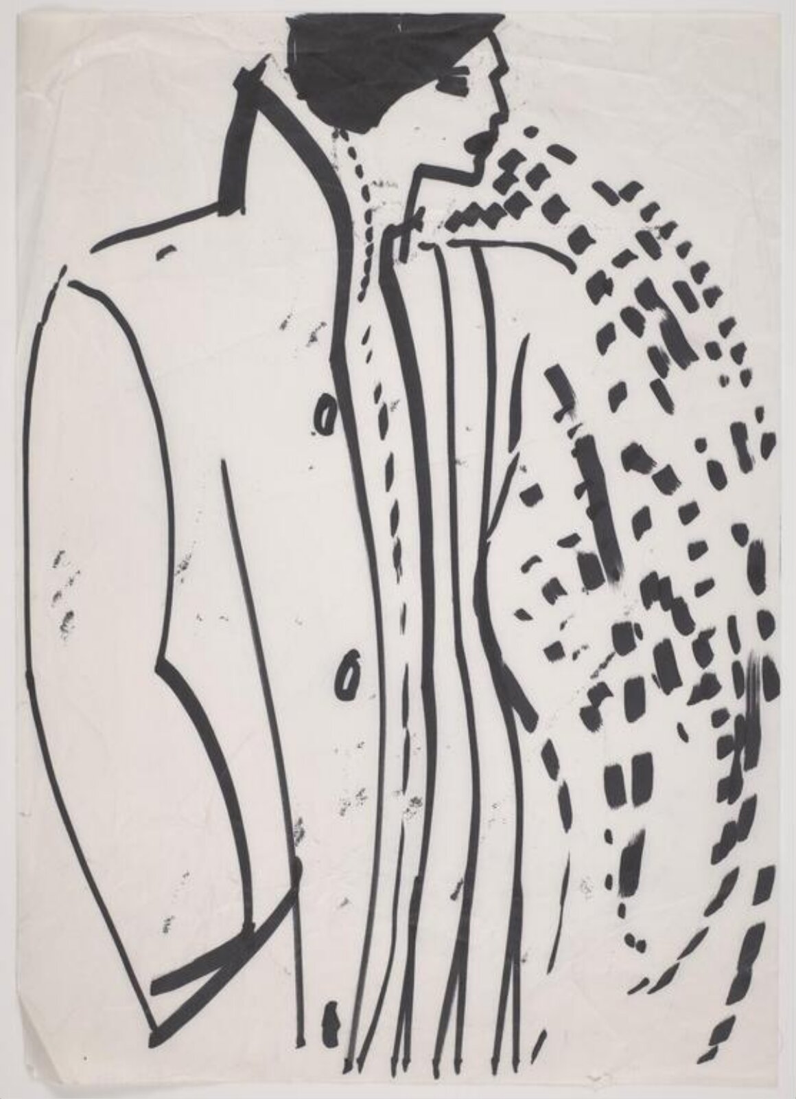 drawing, Colin Barnes, 1980s- early 1990s