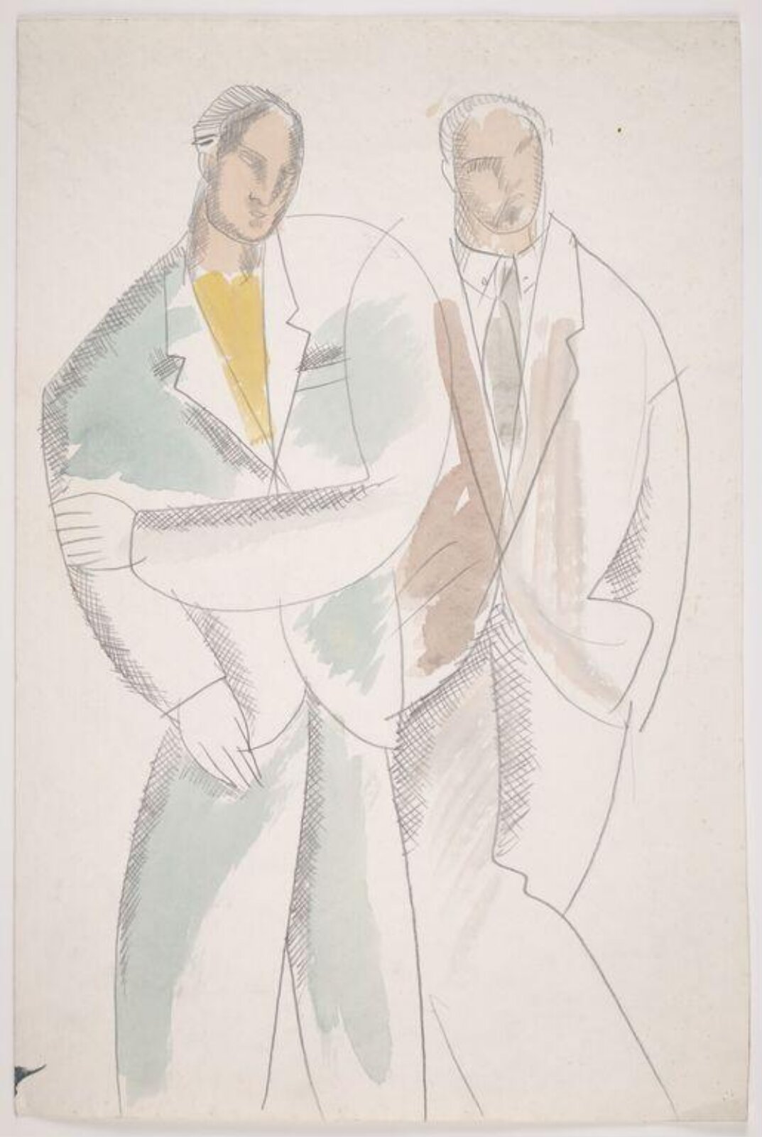 drawing, Colin Barnes, 1980s- early 1990s