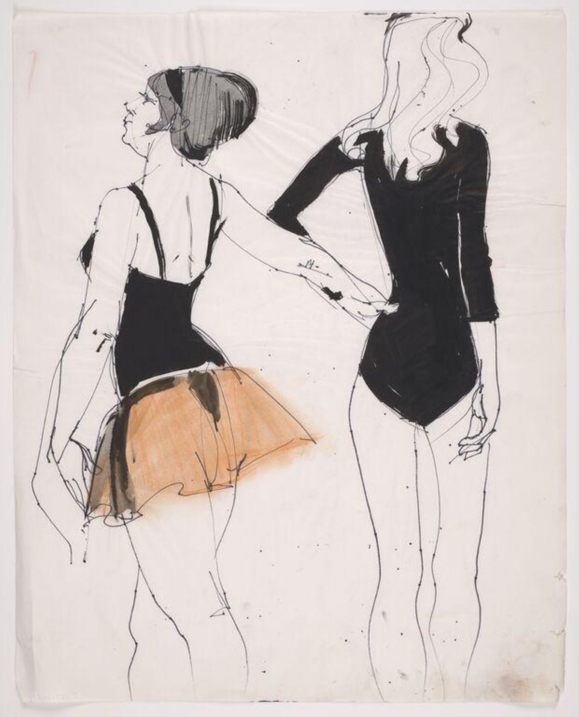 drawing, Elizabeth Suter, 1960s