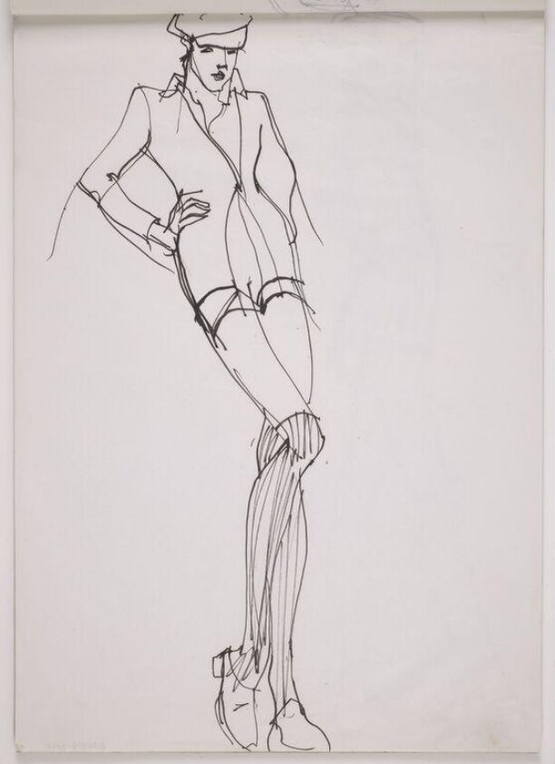 drawing (1960s) by Wilhelm Suter